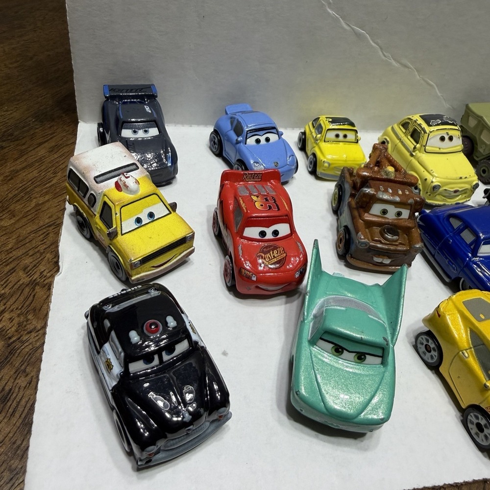 Disney Cars Mini Die Cast Racer Lot 29 Cars - Picture 2 of 16